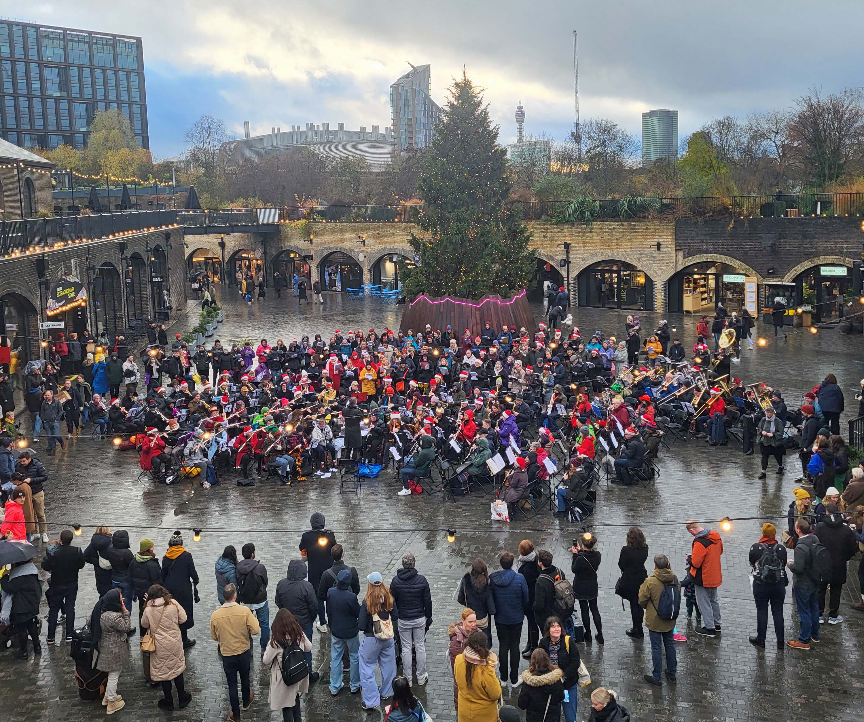 Big Christmas Wind Orchestra and Choir at Coal Drops Yard