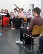 2022 Audience foot percussion at the May concert