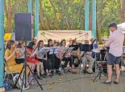 2022 BWE on the Victoria Park Bandstand in July